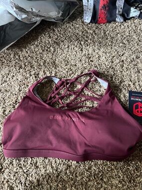 Born Primitive BRANDED VITALITY SPORTS BRA in XL Fig color